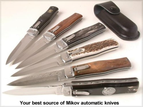 Your best source of Mikov automatic knives